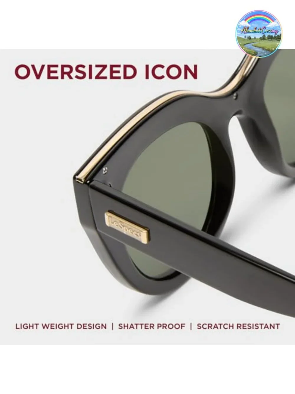 Le Specs Air Heart Cat Eye Sunglasses Scratch-Resistant UV Protection